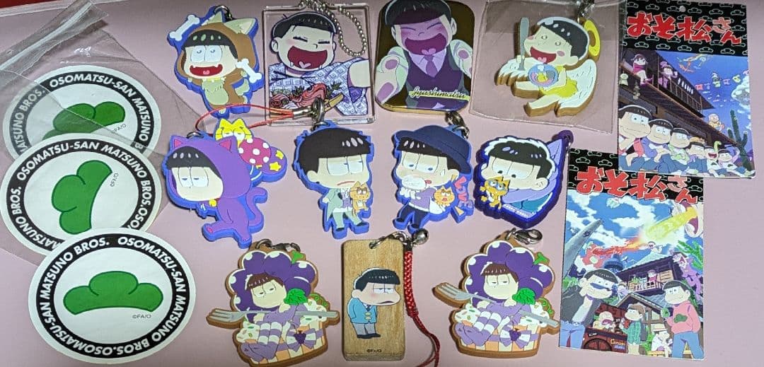 おそ松さん 数字松中心 キャラクターグッズセット
